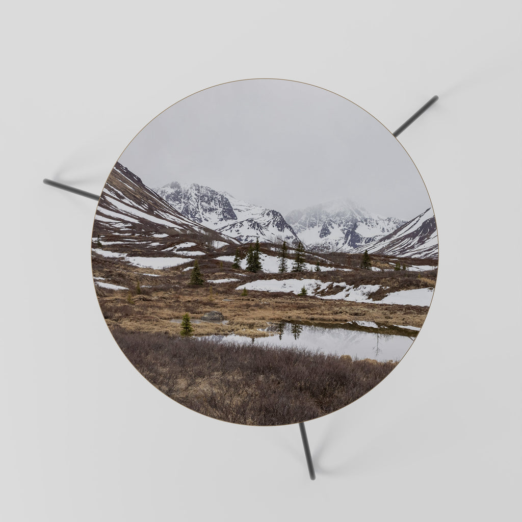 ECHOES OF WINTER Couchtisch 60