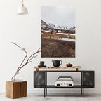 ECHOES OF WINTER Selbstklebendes Poster - Hochformat