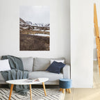 ECHOES OF WINTER Selbstklebendes Poster - Hochformat