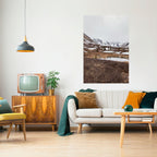 ECHOES OF WINTER Selbstklebendes Poster - Hochformat