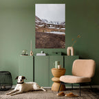 ECHOES OF WINTER Selbstklebendes Poster - Hochformat