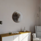 MAMMOTH HOT SPRINGS Runde Wanddekoration Ø 69 cm