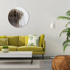 MAMMOTH HOT SPRINGS Runde Wanddekoration Ø 69 cm