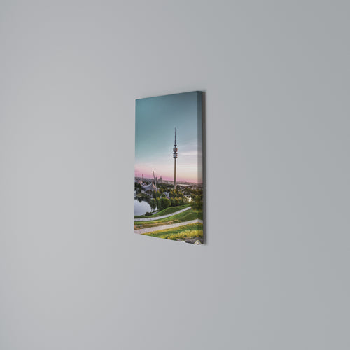 TOWERING DREAMSCAPE Vertical Canvas Print
