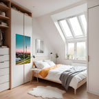 TOWERING DREAMSCAPE Selbstklebendes Poster - Hochformat