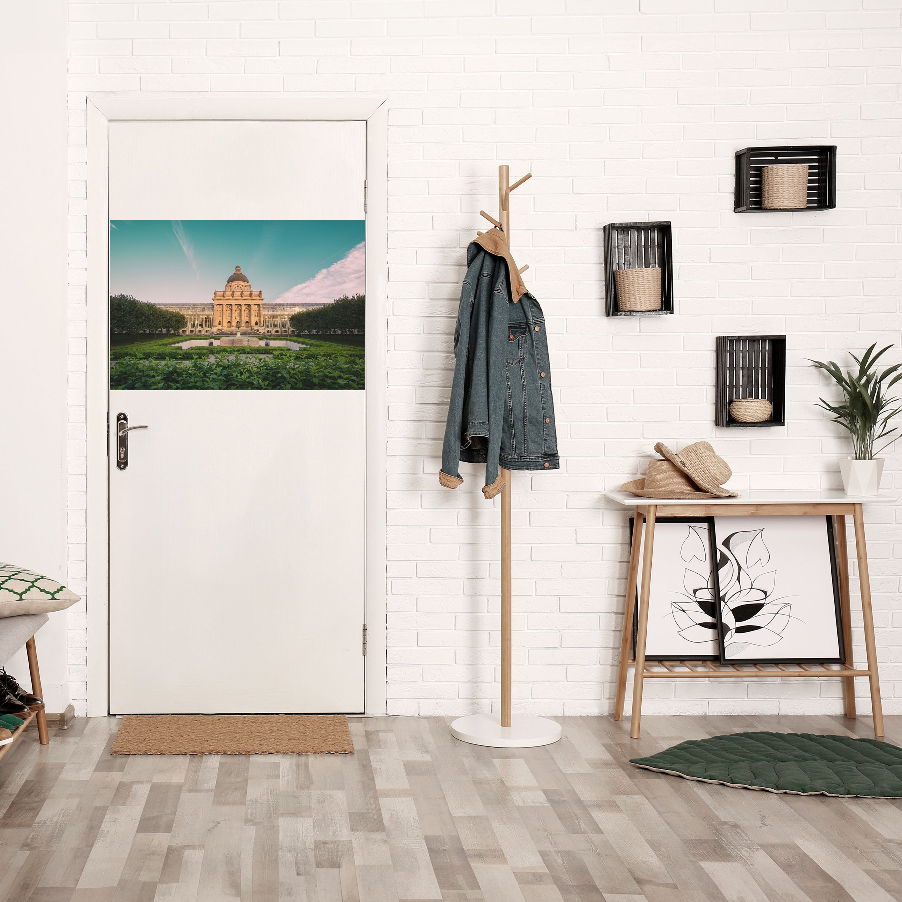 TRANQUIL PALACE VIEW Horizontales Poster zum Abziehen und Aufkleben