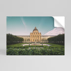 TRANQUIL PALACE VIEW Selbstklebendes Horizontal-Poster