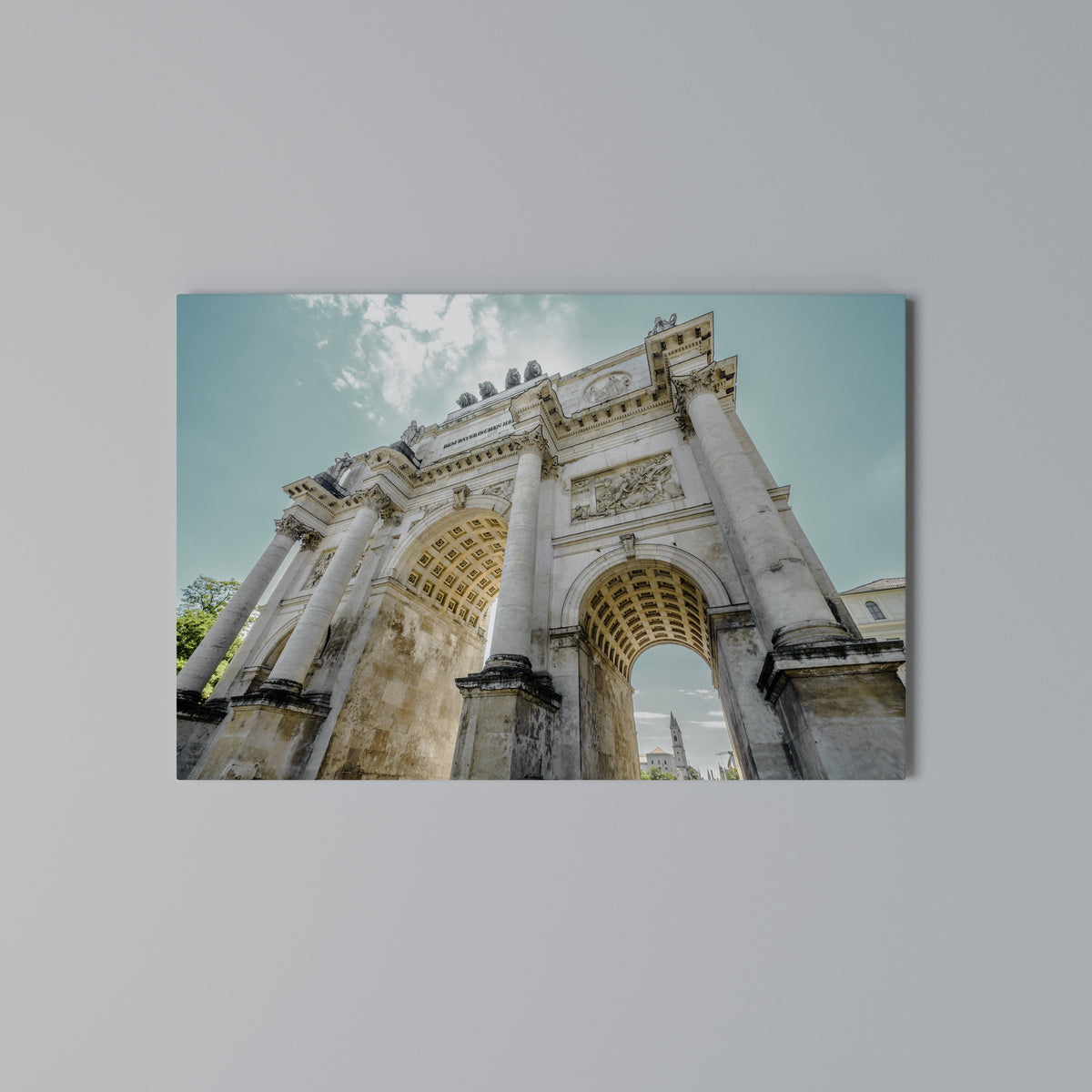 ARCHITECTURAL ELEGANCE Horizontal Canvas Print