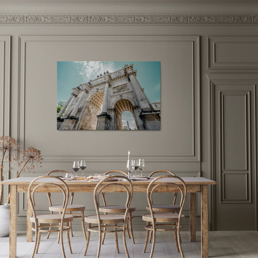 ARCHITECTURAL ELEGANCE Horizontal Canvas Print