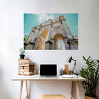ARCHITECTURAL ELEGANCE Selbstklebendes Horizontal-Poster