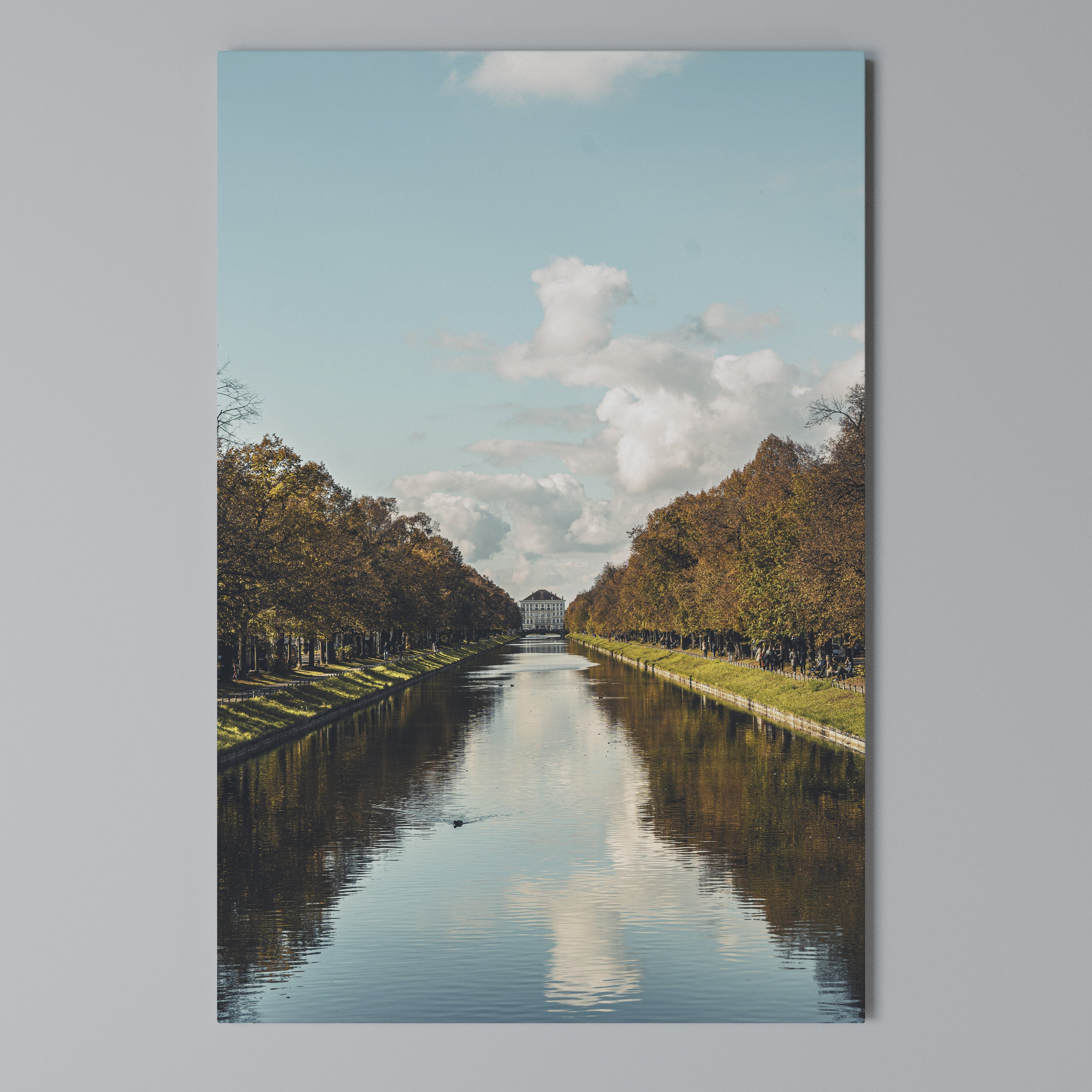 HARMONY IN STILLNESS Vertical Canvas Print