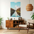 HARMONY IN STILLNESS Selbstklebendes Poster - Hochformat