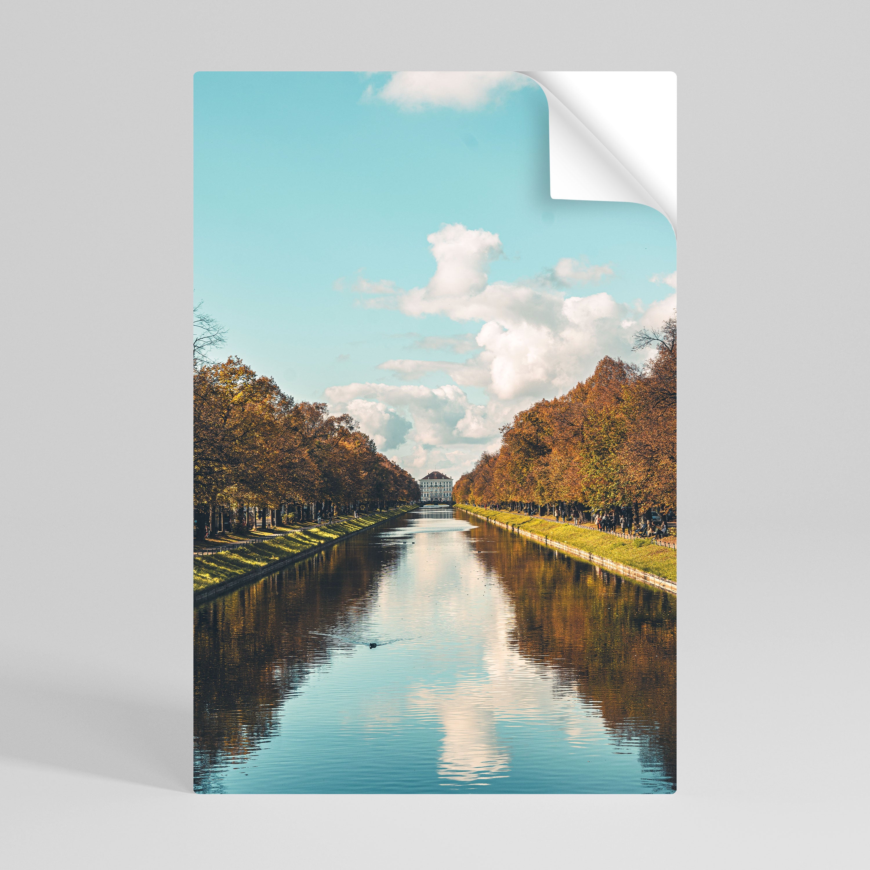 HARMONY IN STILLNESS Peel and Stick Vertical Poster