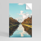 HARMONY IN STILLNESS Selbstklebendes Poster - Hochformat