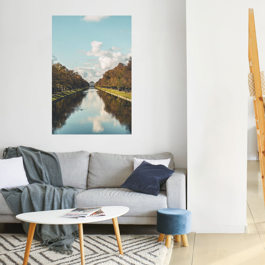 HARMONY IN STILLNESS Vertikales Poster zum Abziehen und Aufkleben