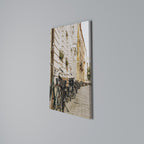 URBAN CYCLE HAVEN Vertical Canvas Print