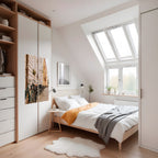 URBAN CYCLE HAVEN Selbstklebendes Poster - Hochformat