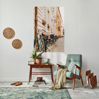 URBAN CYCLE HAVEN Selbstklebendes Poster - Hochformat