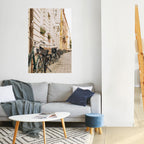 URBAN CYCLE HAVEN Selbstklebendes Poster - Hochformat