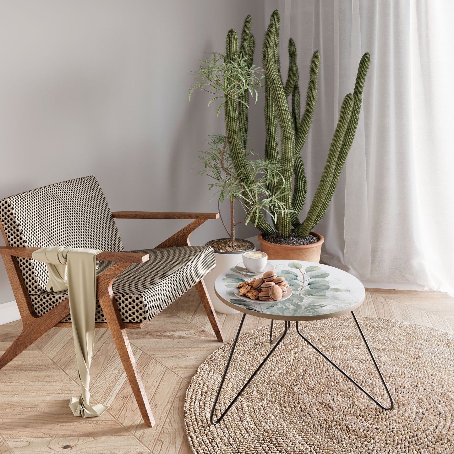 DELIGHTFUL EUCALYPTUS Couchtisch