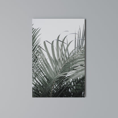PALM WHISPERS Vertical Canvas Print