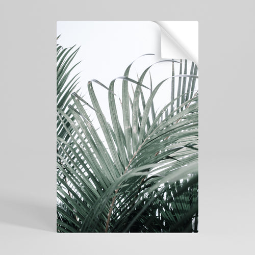 PALM WHISPERS Selbstklebendes Poster - Hochformat