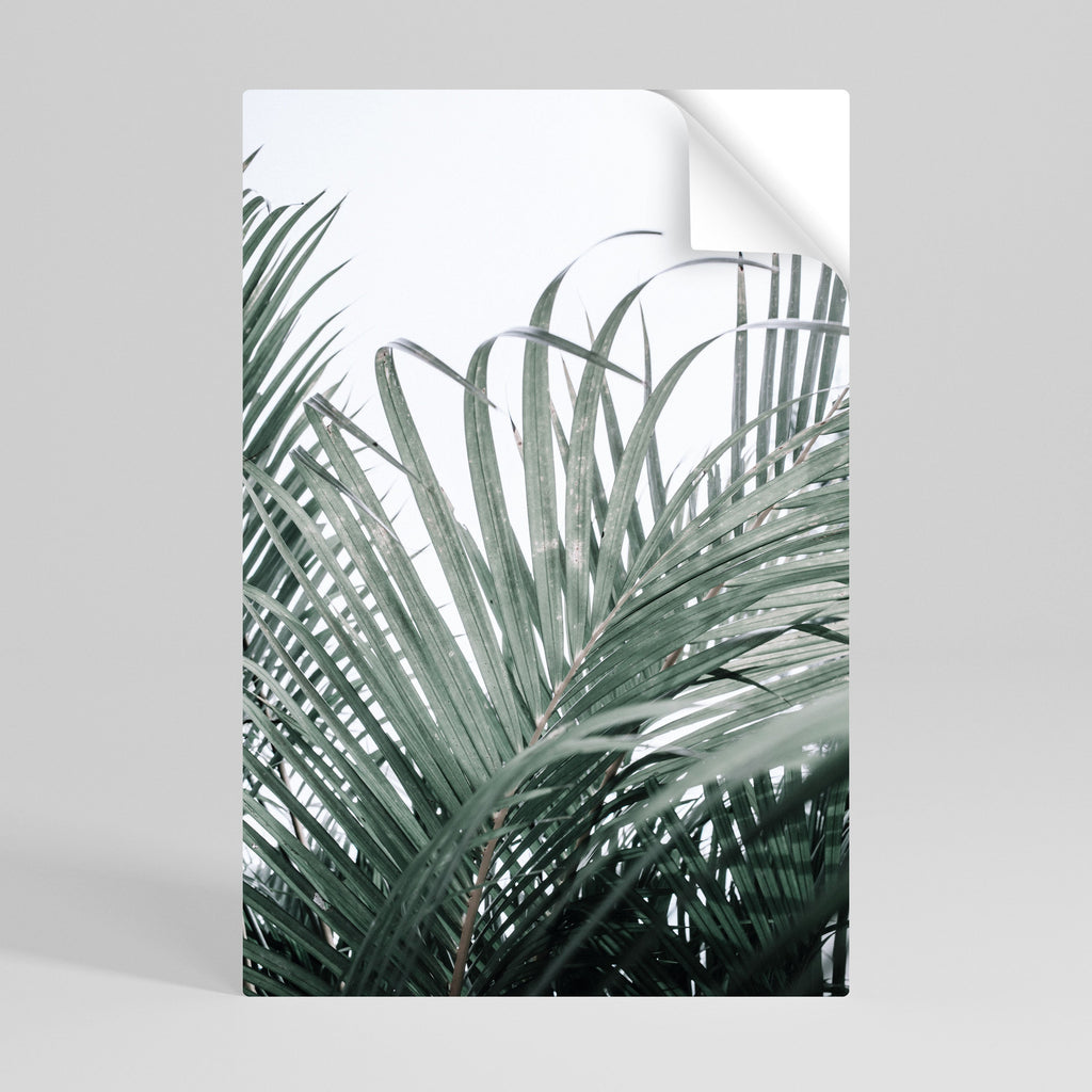 PALM WHISPERS Vertikales Poster zum Abziehen und Aufkleben