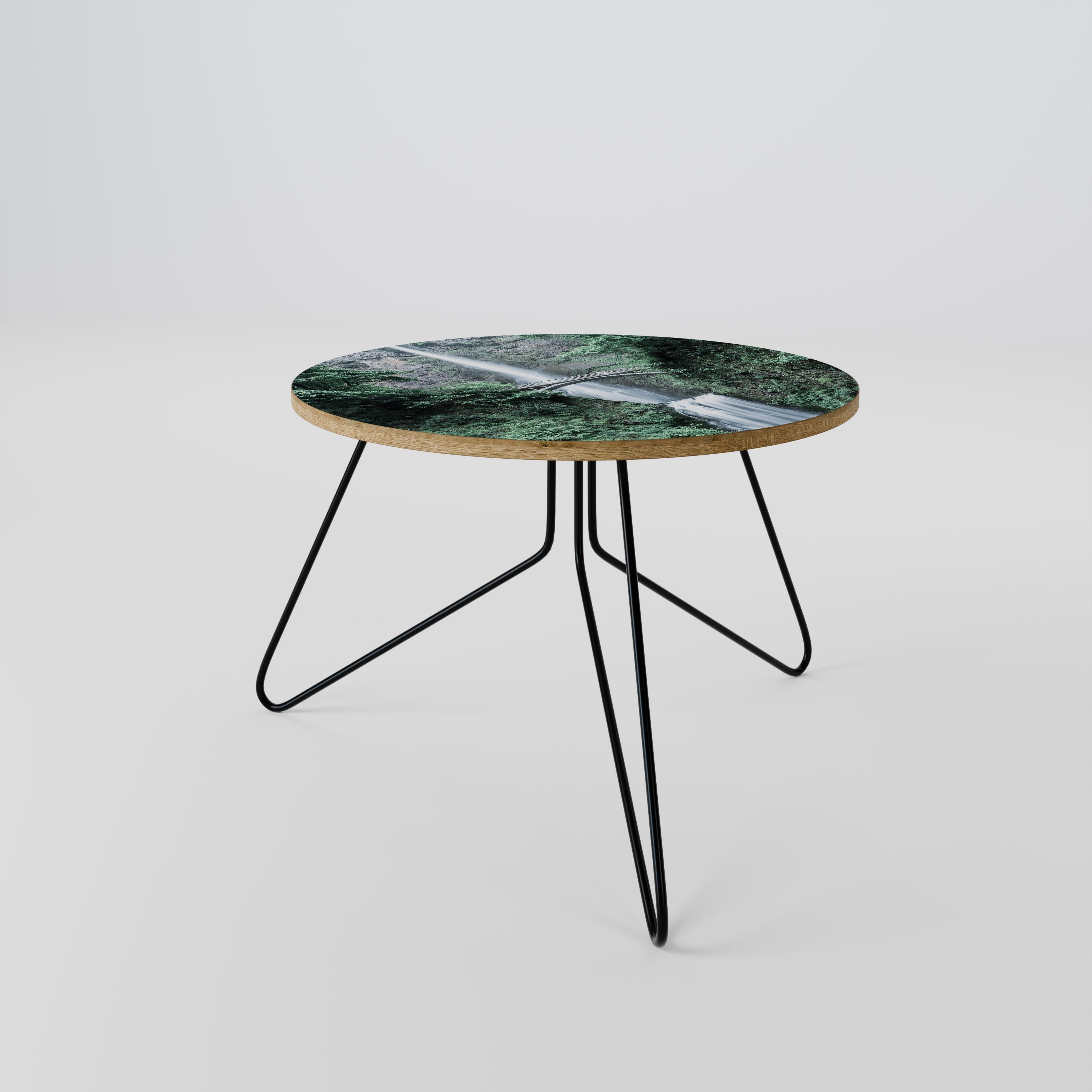 MYSTICAL WATERSCAPE BRIDGE Couchtisch 60