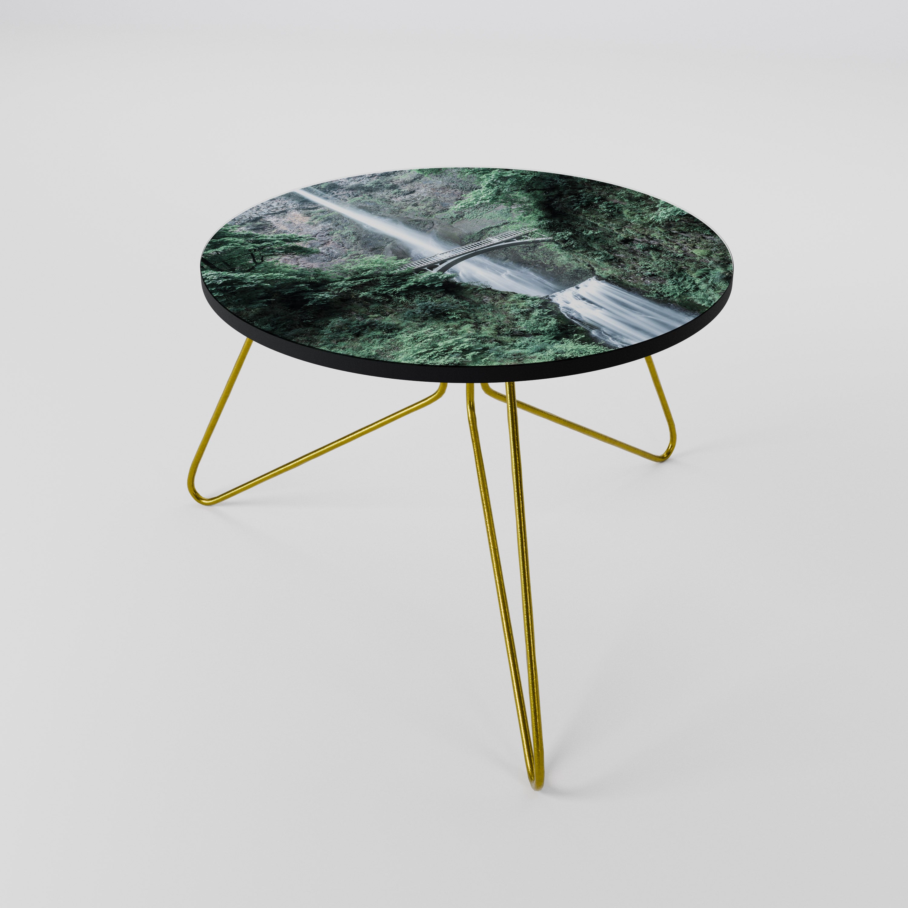 MYSTICAL WATERSCAPE BRIDGE Couchtisch 60