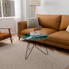 MYSTICAL WATERSCAPE BRIDGE Couchtisch Ø 69 cm