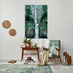 MYSTICAL WATERSCAPE BRIDGE Selbstklebendes Poster - Hochformat