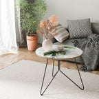 VIVID LEAF SYMPHONY Couchtisch Ø 69 cm