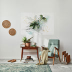 VIVID LEAF SYMPHONY Selbstklebendes Horizontal-Poster