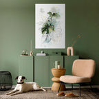 SKATEBOARD ARTISTRY Selbstklebendes Poster - Hochformat