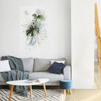 SKATEBOARD ARTISTRY Selbstklebendes Poster - Hochformat