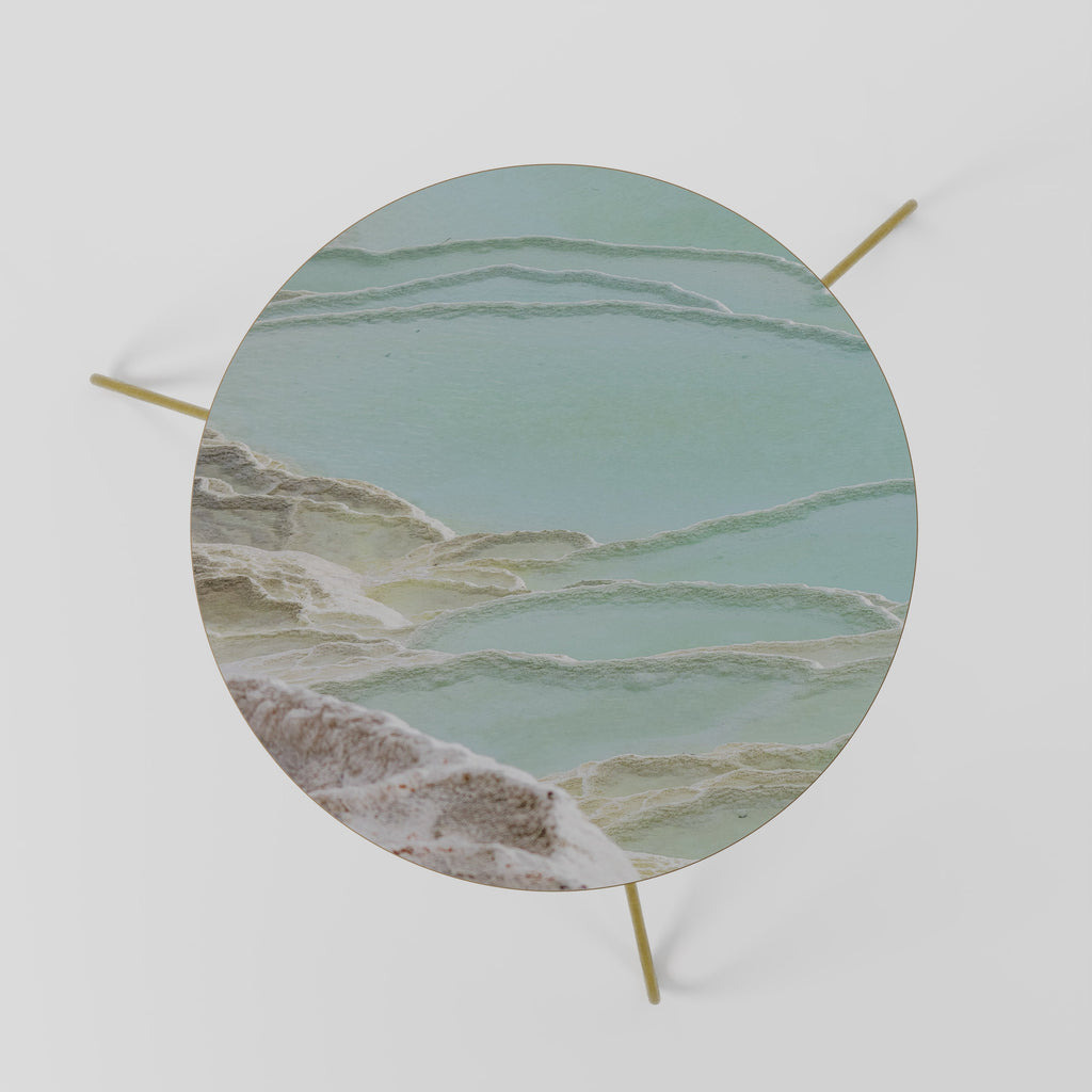 AQUAMARINE WHISPERS Couchtisch 60
