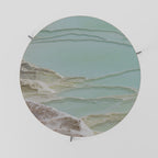 AQUAMARINE WHISPERS Couchtisch Ø 69 cm