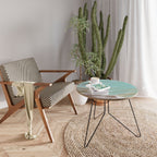 AQUAMARINE WHISPERS Couchtisch Ø 69 cm