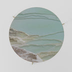 AQUAMARINE WHISPERS Couchtisch Ø 69 cm