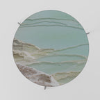 AQUAMARINE WHISPERS Couchtisch Ø 69 cm