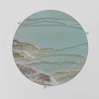 AQUAMARINE WHISPERS Couchtisch Ø 69 cm