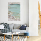 AQUAMARINE WHISPERS Peel and Stick Vertical Poster