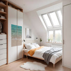 SERENITY BY THE SHORE Selbstklebendes Poster - Hochformat