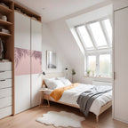 PALM SHADOWS DANCE Selbstklebendes Horizontal-Poster