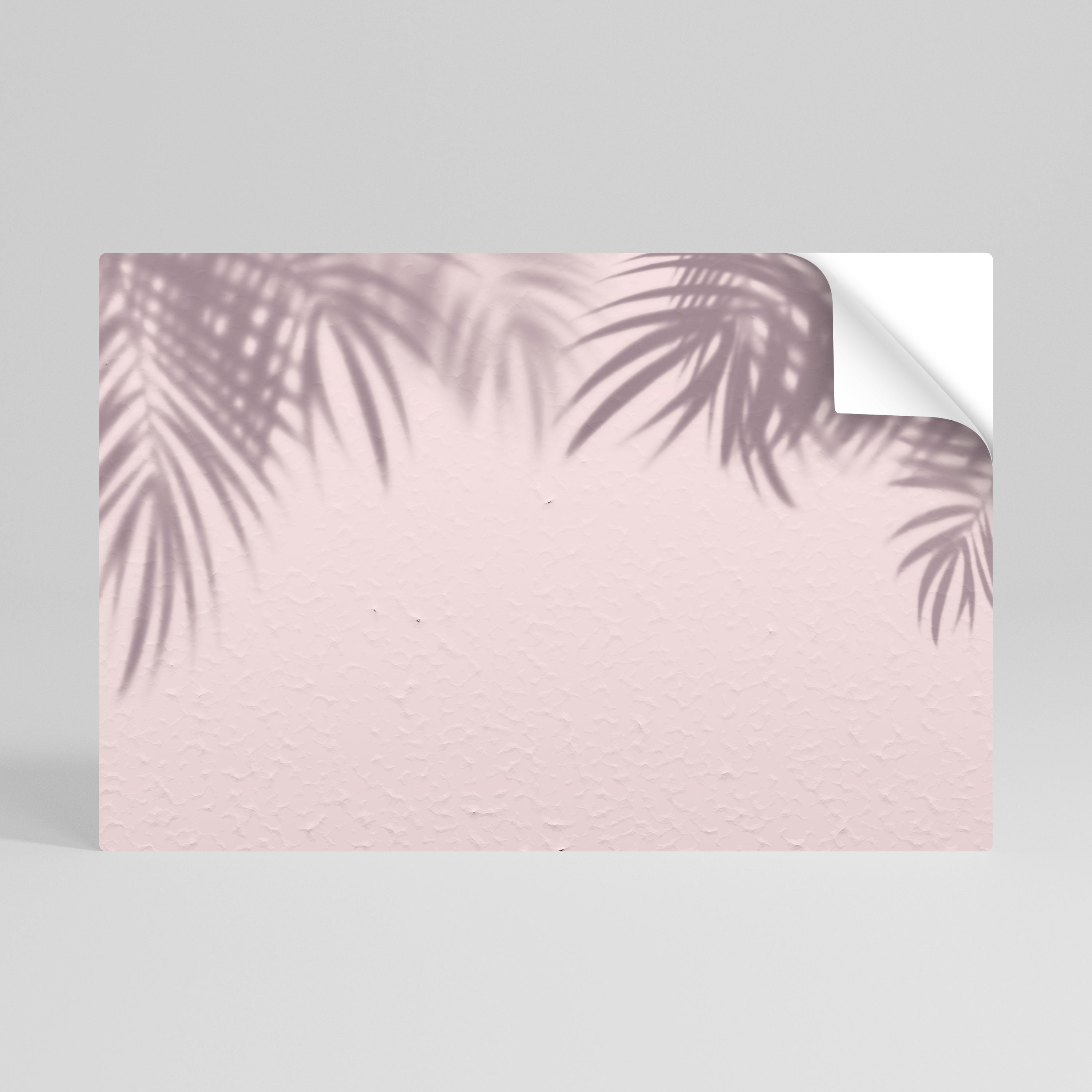 PALM SHADOWS DANCE Selbstklebendes Horizontal-Poster