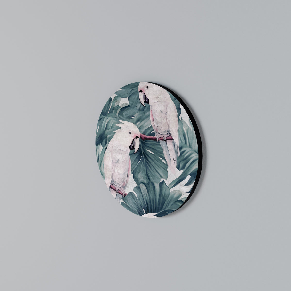 POPINJAY LOOK Round Wall Art