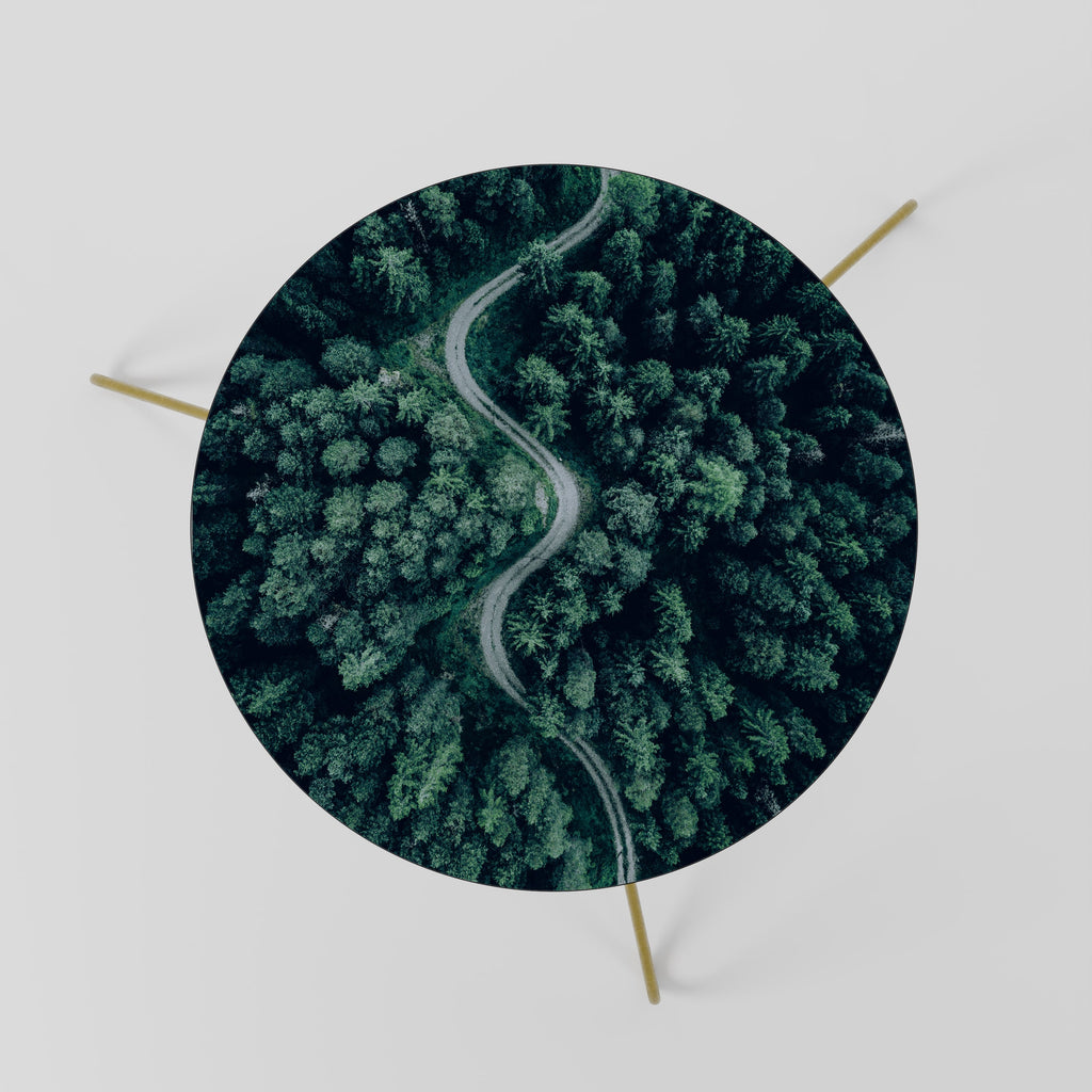 FORESTED SERPENTINE ROUTE Couchtisch 60