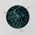 FORESTED SERPENTINE ROUTE Coffee Table 60