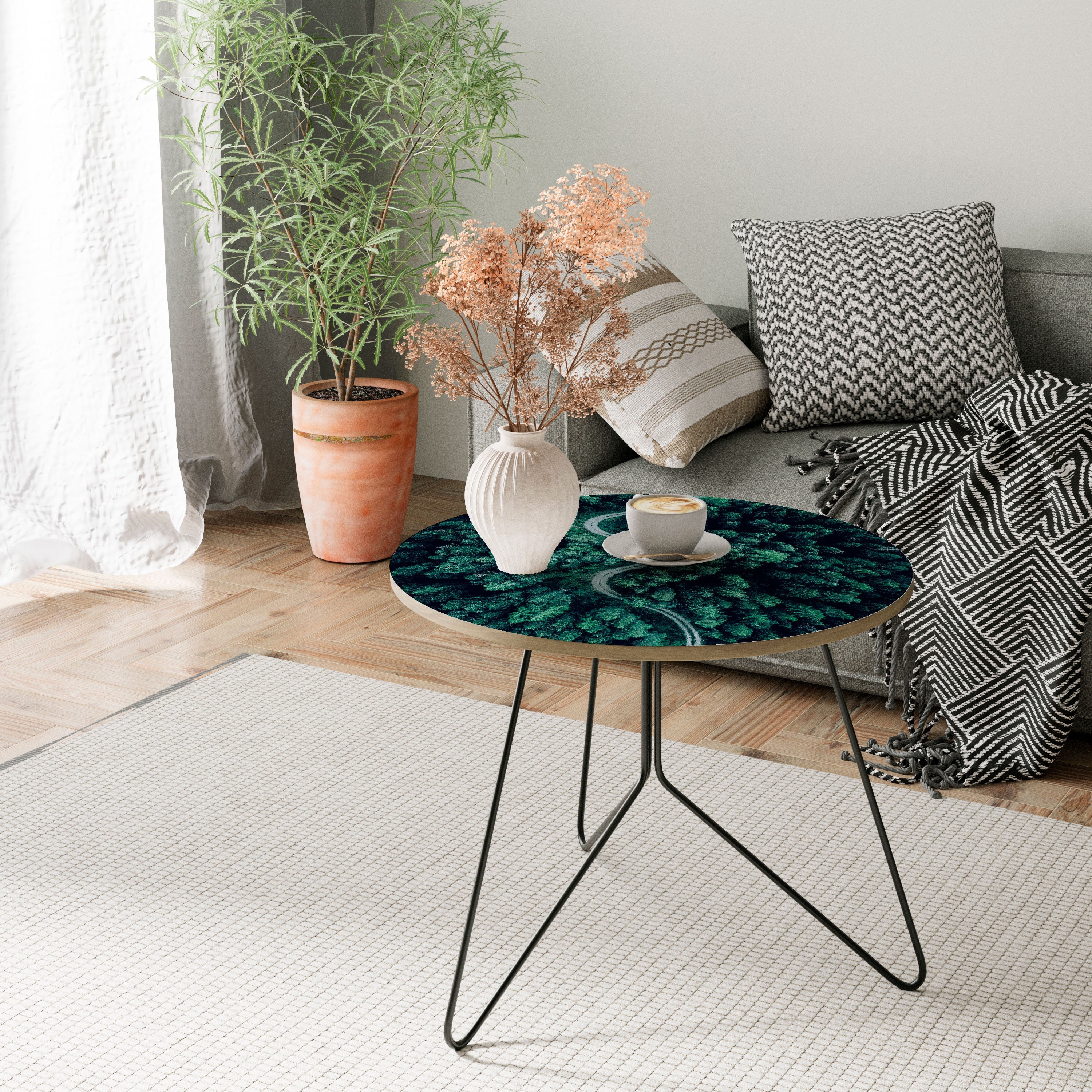 FORESTED SERPENTINE ROUTE Coffee Table 69