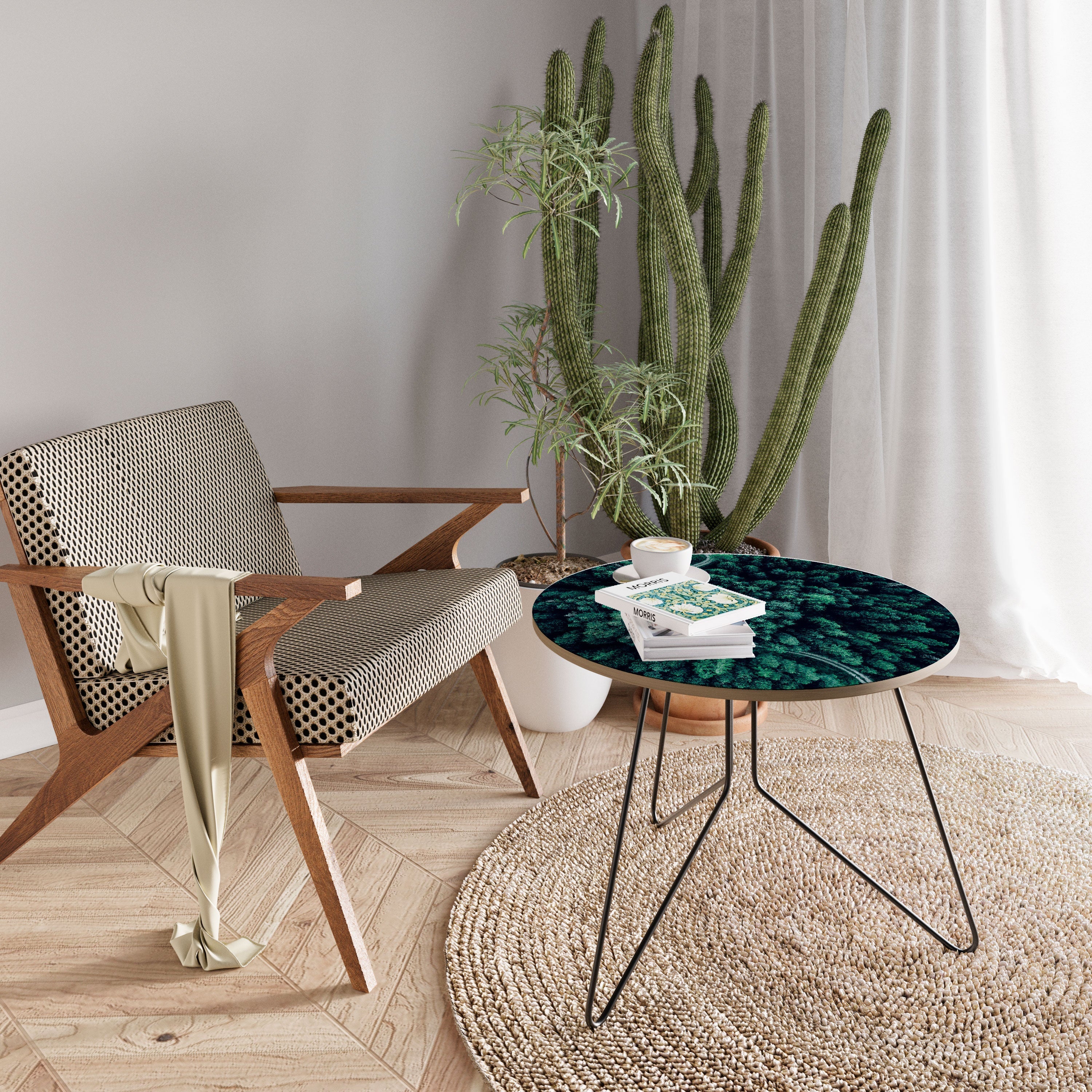 FORESTED SERPENTINE ROUTE Coffee Table 69